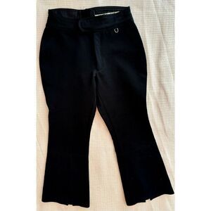 Vintage Schoeller of Switzerland Women’s Black Flared Snow Ski Pants Size 10US